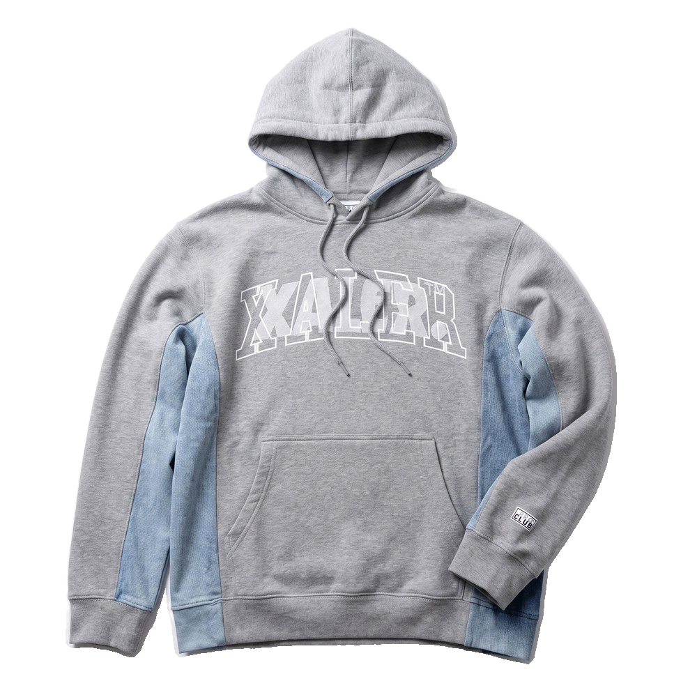 Xaler Pro Club Fleece Denim Remix Hoodie